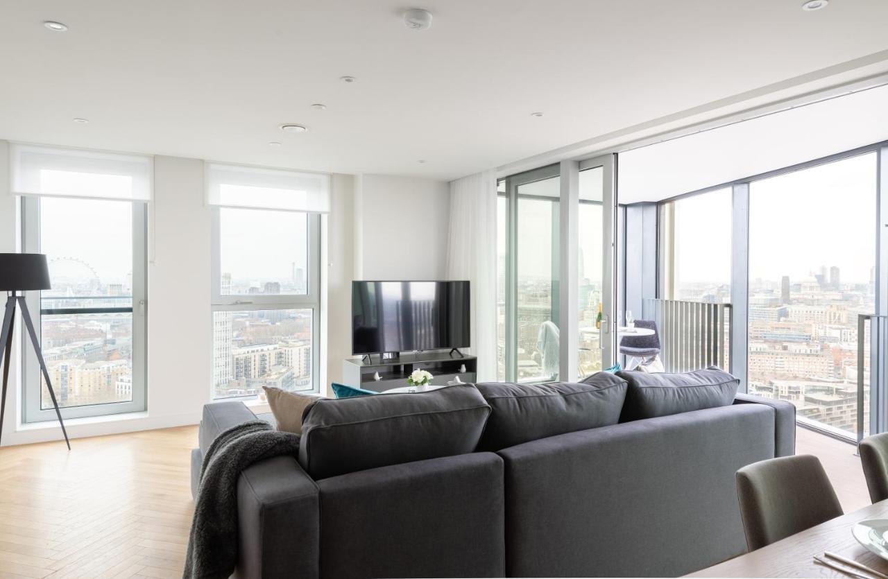 Skyline View Cb Platinum Penthouses Next To London Eye Ngoại thất bức ảnh